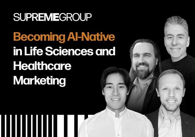 What AI-Native Means For Life Sciences and Healthcare Marketing