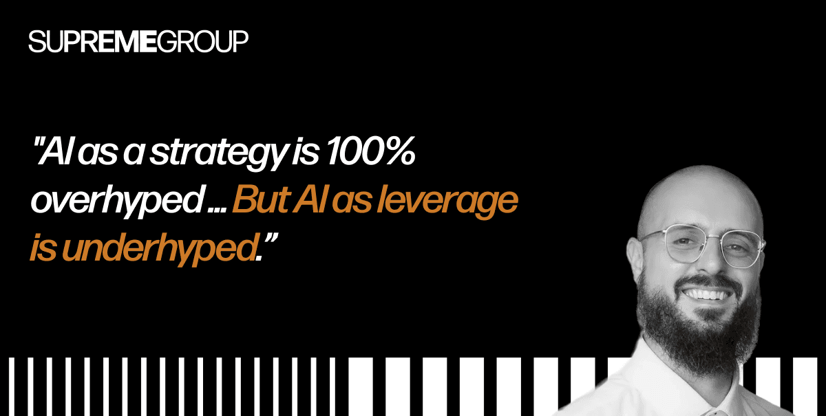 AI as leverage is underhyped